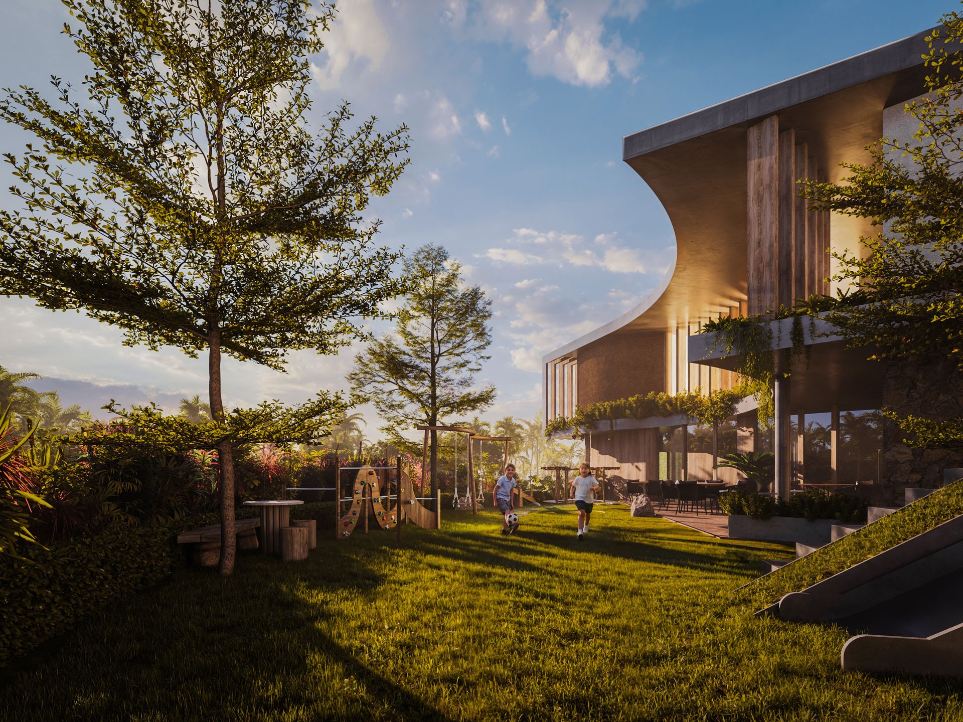 The Forum clubhouse at LEViRO