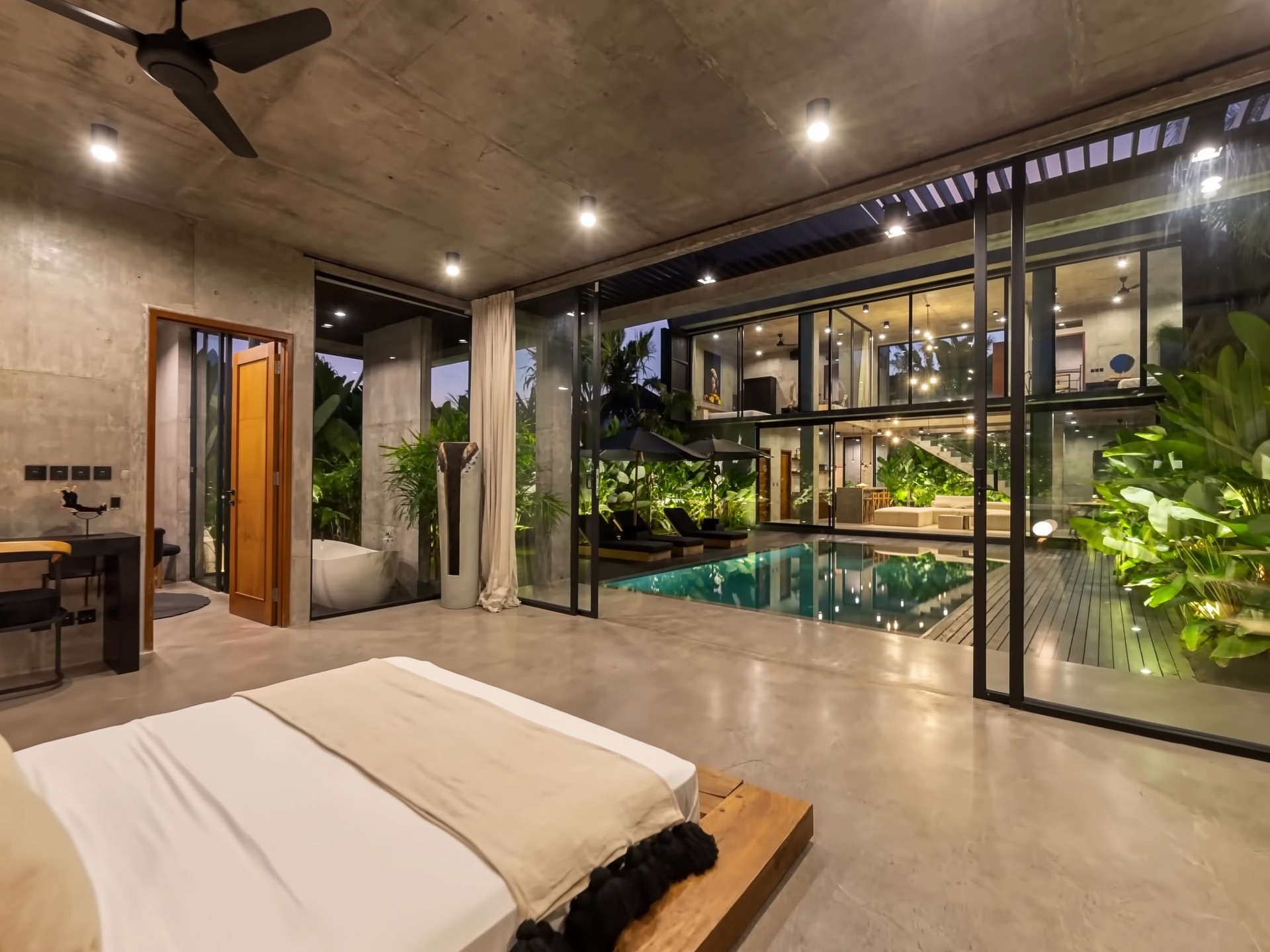 Core Villas architecture at Seseh, Munggu