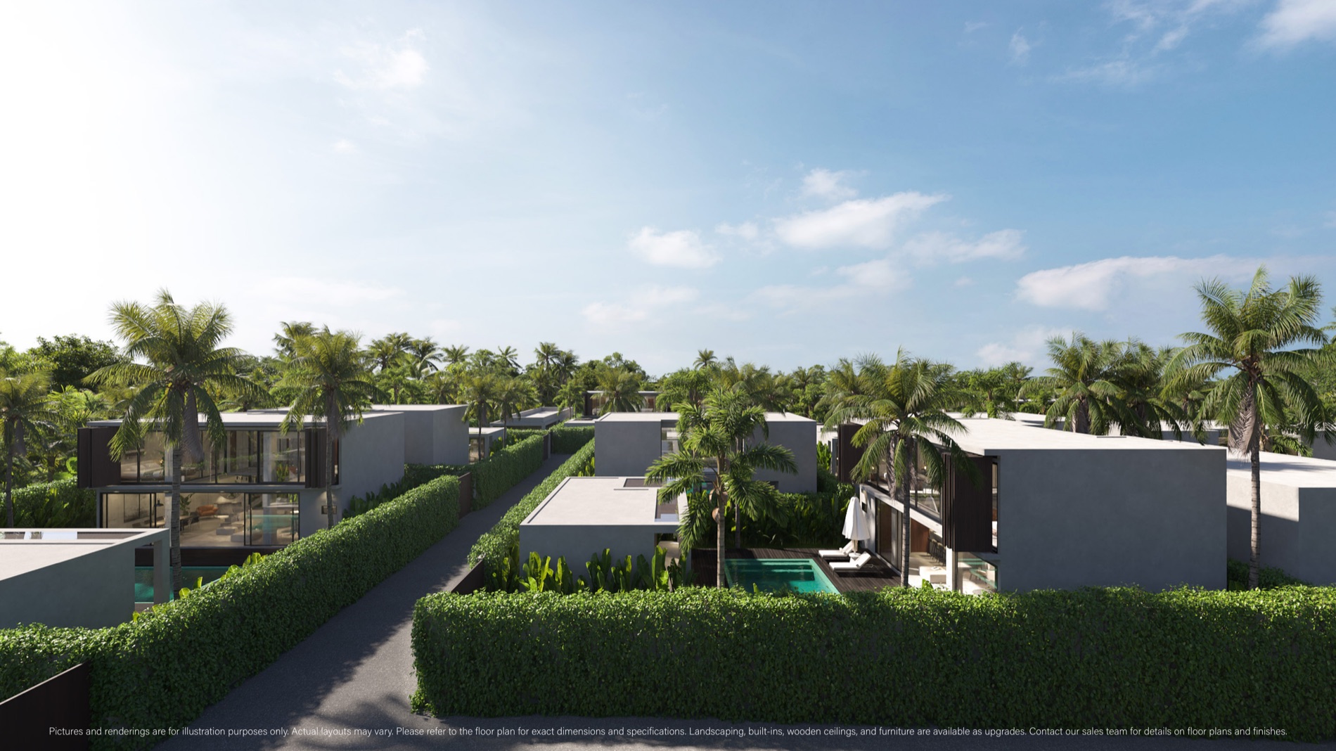 Core Villas masterplan rendering